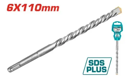 Mecha de Martillo p/ Concreto SDS-PLUS 6x110mm - Total