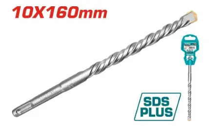 MECHA DE MARTILLO SDS PLUS 10X160MM - TOTAL