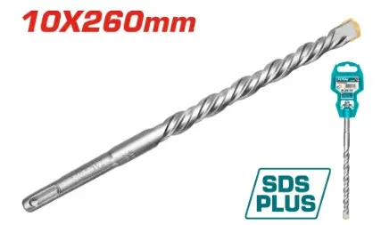 MECHA DE MARTILLO SDS PLUS 10X260MM - TOTAL