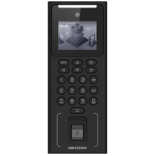 Sistema de Control de Asistencia Huella Dactilar/Facial - DS-K1T321MFWX HikVision