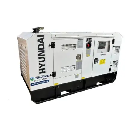 Generador Eléctrico 30kVA Cabinado c/ ATS 380V - Hyundai