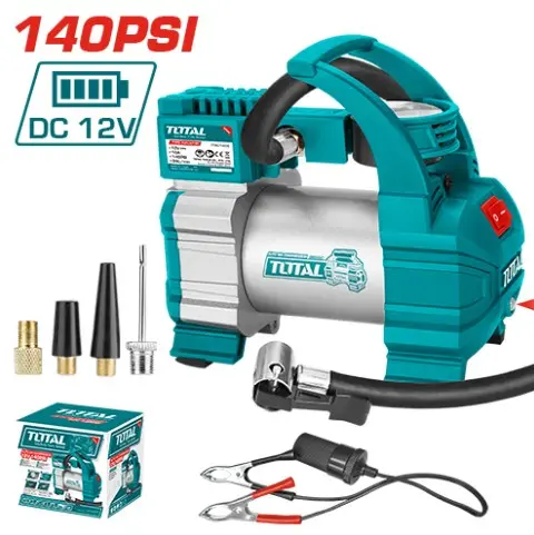 INFLADOR 12V 120PSI - TTAC2506 TOTAL 