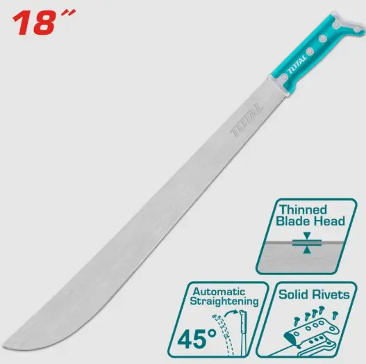 MACHETE 18PULG. (45CM) - THMPS0118 TOTAL 