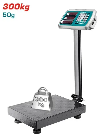 BÁSCULA ELECTRÓNICA 300KG - TESA33001 TOTAL