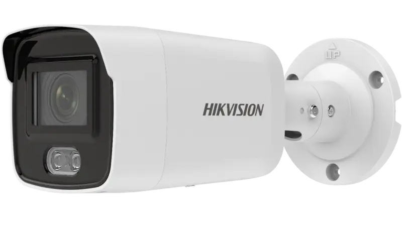 Cámara ColorVu AcuSense IP Bullet 2MP DS-2CD2027G2-L - HIKVISION