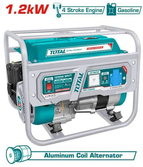 Generador a Gasolina 1.2kW - TOTAL