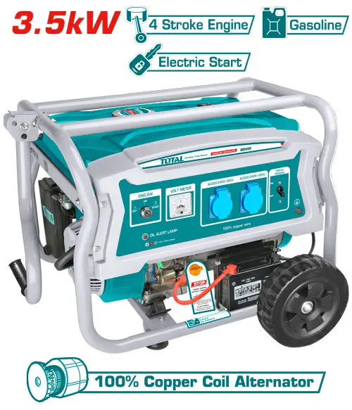 Generador a Gasolina 3.5kW - TOTAL