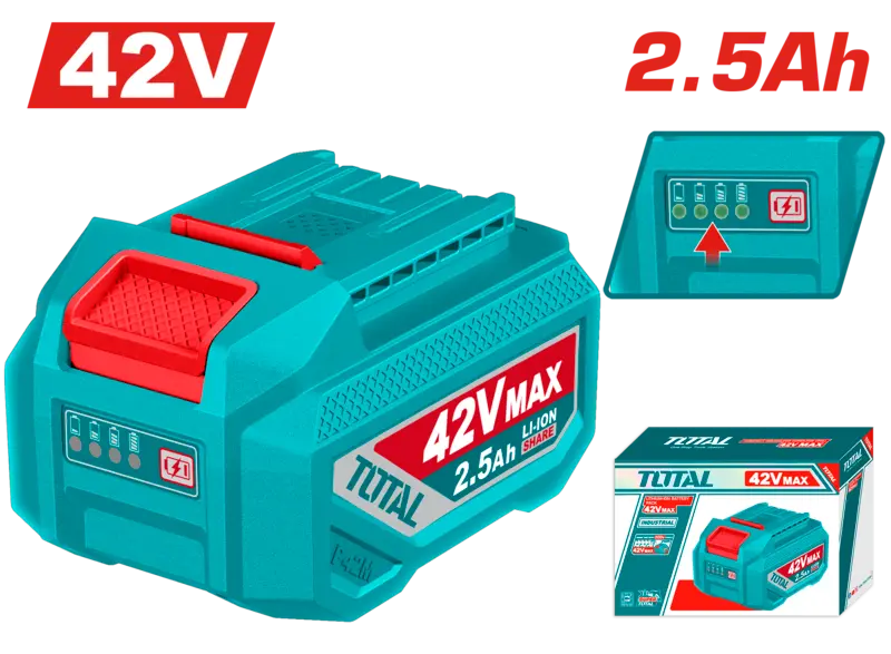 Batería 42V 2.5Ah - TOTAL