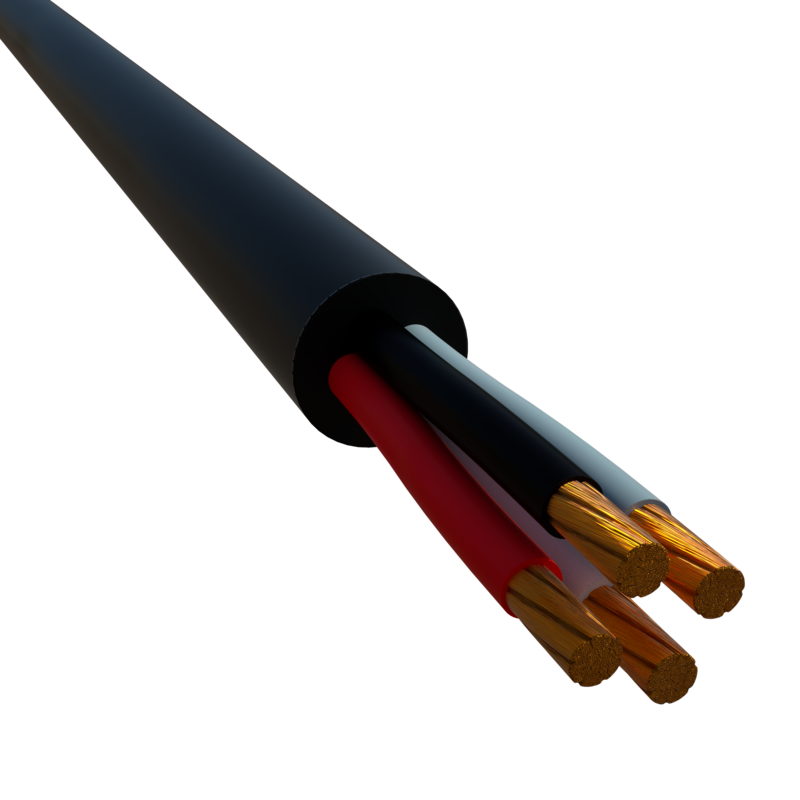 Cable Subterráneo NYY HEPR 90°C 4x6 mm2 - Nexans