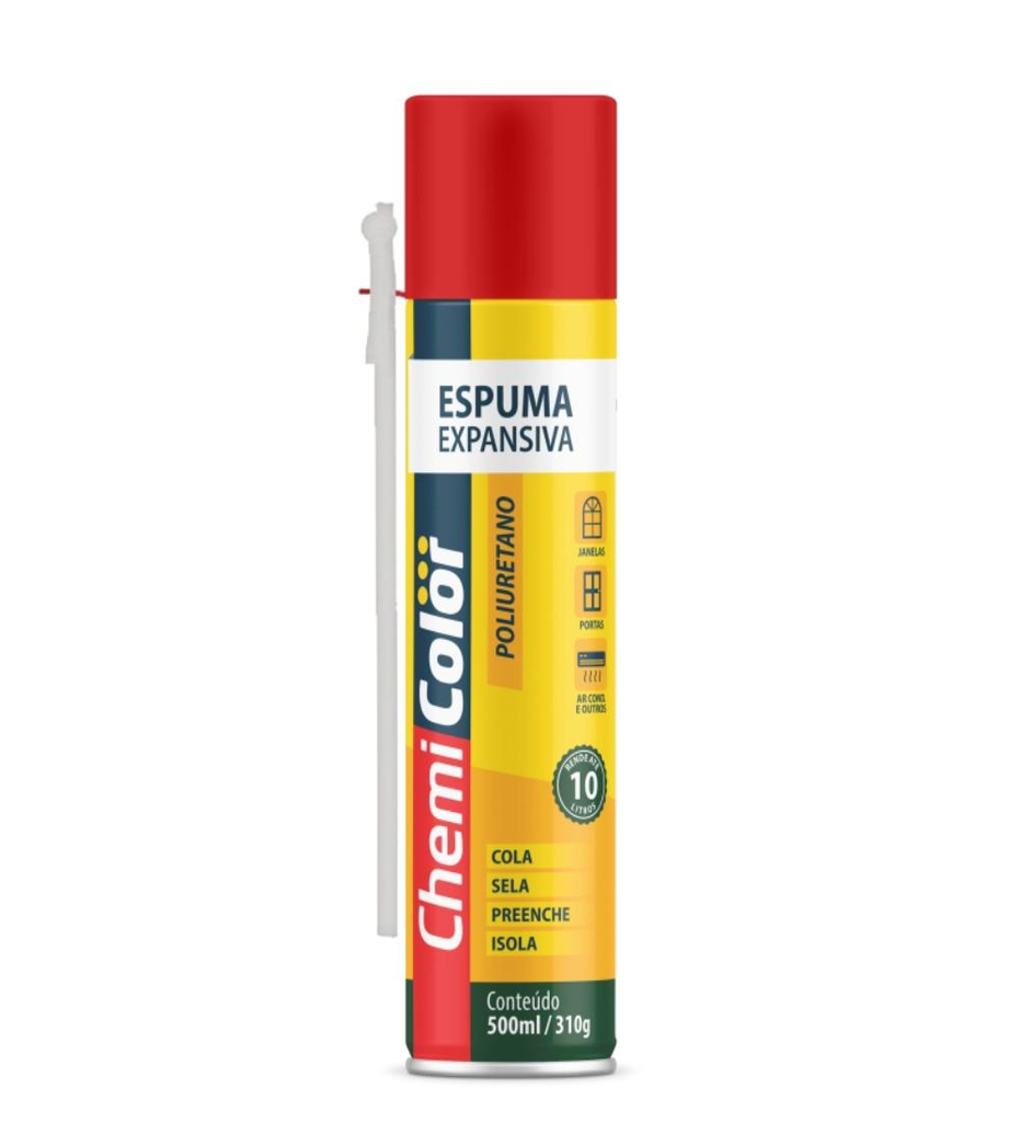 Espuma de Poliuretano 300ml - Chemicolor