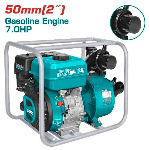 Bomba de Agua a Gasolina 7HP 32mts 550L/min (2Pulg.) - TOTAL