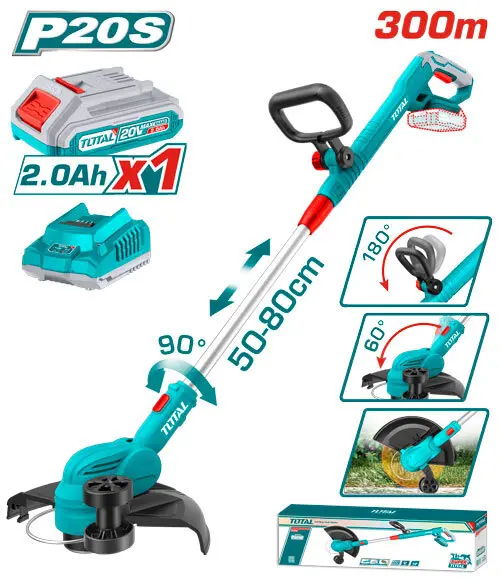 Bordeadora a Batería 20V - Bat/Car - TGTLI203285 - TOTAL