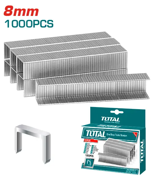 Grapas 8 mm (1000 Pzs) - TOTAL