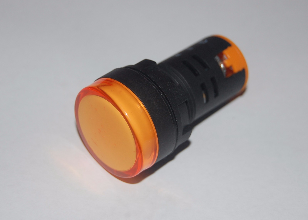 Señalizador LED 22mm Amarillo 220V - Elektron