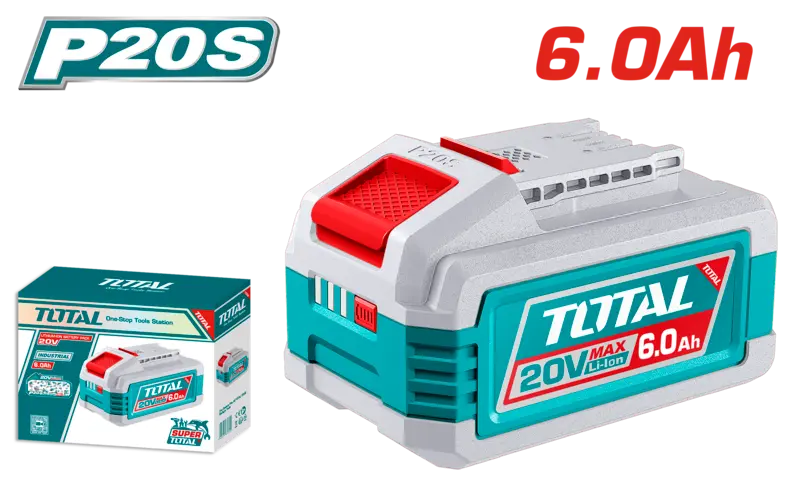 Batería 20V 6Ah (NUEVA) - TOTAL