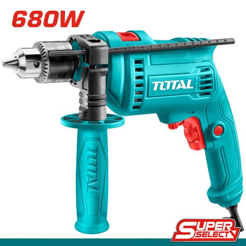 Taladro Percutor 680W 13MM - TG1061356 - Total