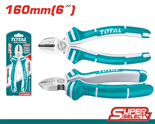 Alicate Diagonal 160MM (mango Profesional) - Total