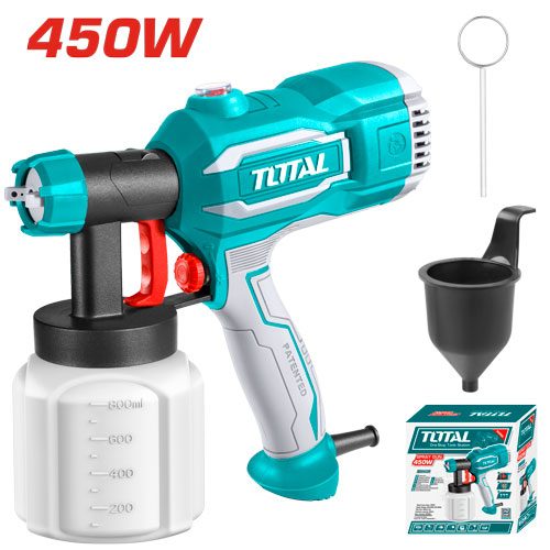 Pistola de Pintura 450W (pote Plástico) - TT3506 - Total