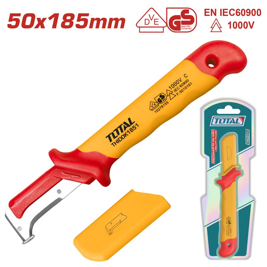 Cuchillo de Desmontaje Aislado 1000V 50X185MM - Total