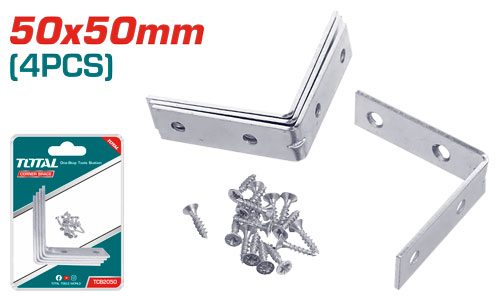 Soportes de Esquina 50X50MM (4 Pzs) - Total