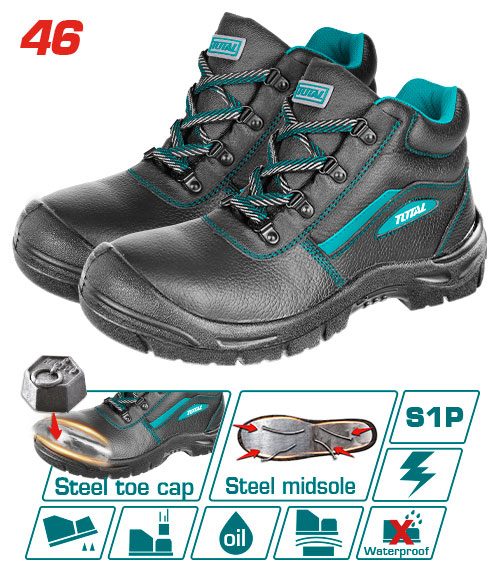Botas de Seguridad Talla 46 (S1P) - Total
