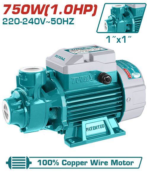 Bomba de Agua Periferica 1HP 52MTS 50L/MTS (1PULG) - Total