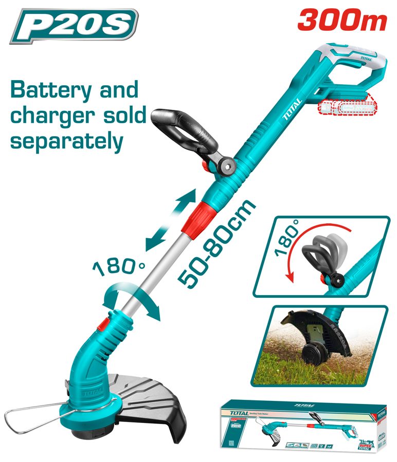 Bordeadora a Batería 20V - sin Bat - TGTLI20018 - Total