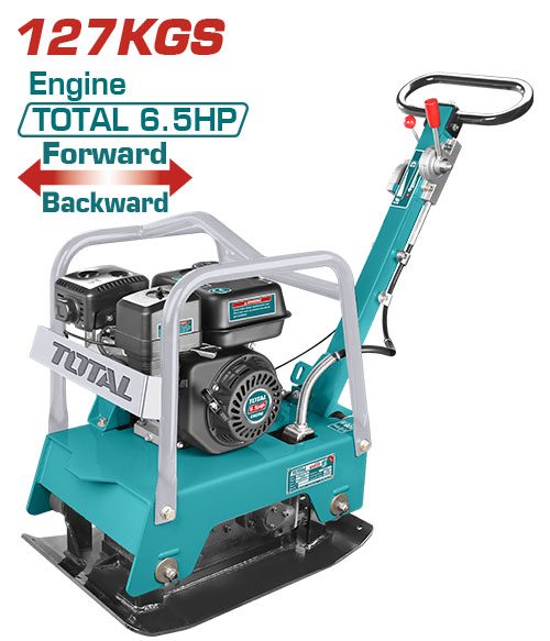 Compactadora de Placa Reversible a Gasolina 127KG - TP7125-2 - Total