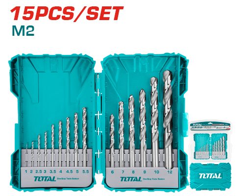 Mechas Hss M2 1-12MM (15 Pzs) - Total