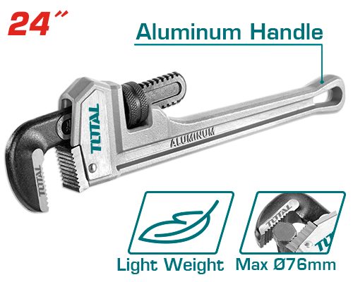 Llave para Caño de Aluminio 600MM - Total