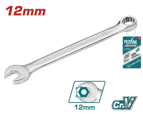 Llave Combinada 12MM - Crv - Total