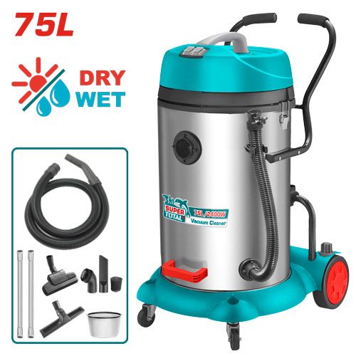 Aspiradora 2400W Líquidos y Sólidos - TVC24751 - Total