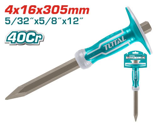 Cincel de Concreto 4X16X305 - 40CR - Total