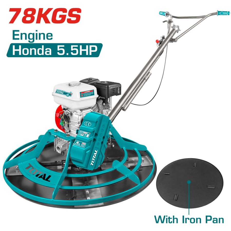 Alisadora de Concreto (helicóptero) 78KG Motor Honda 5.5HP - TP9361-1 - Total