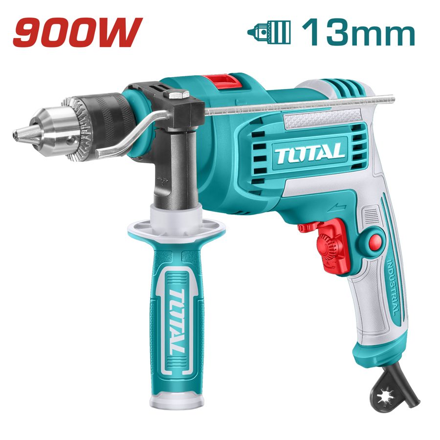 Taladro Percutor 900W 13MM (mandril Metal) - Total