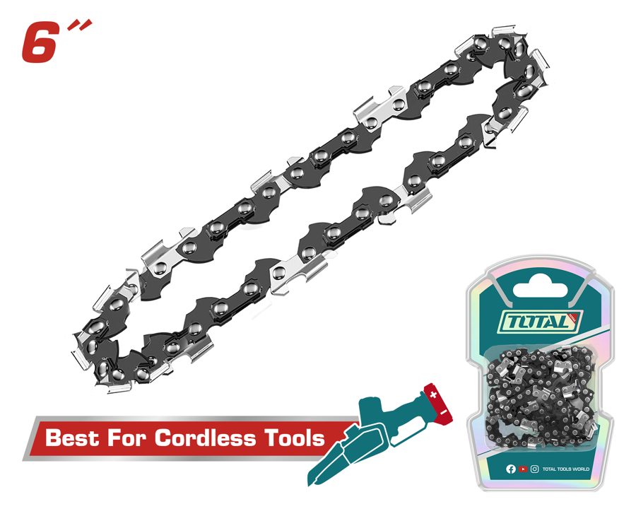 Cadena de Motosierra 15CM (6PULG) 38 Enlaces - Total