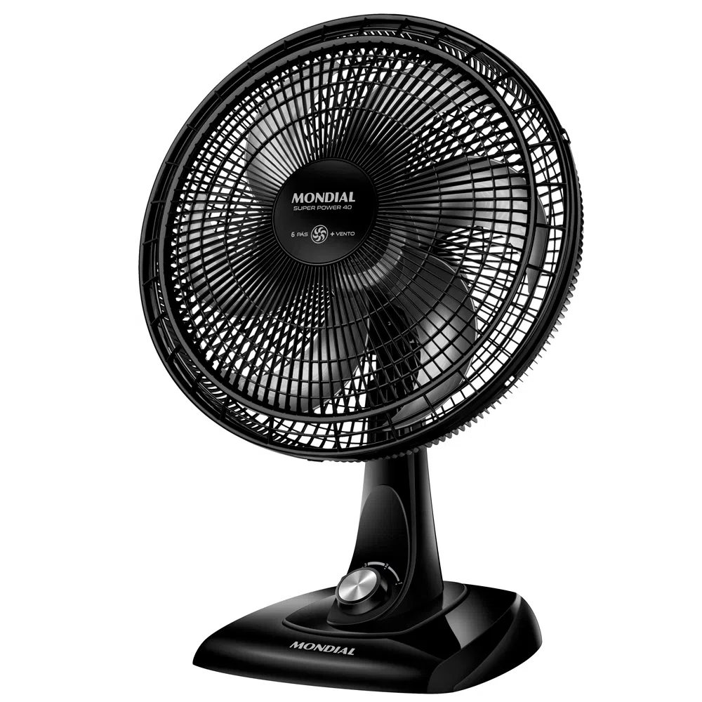 VENTILADOR MESA 40CM - BLACK SUPER POWER 40  MONDIAL