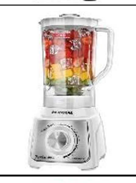 LICUADORA TURBO INOX WHITE 12 VELOCIDADES - 3,0L - 1200W HECHO EN BRASIL  MONDIAL