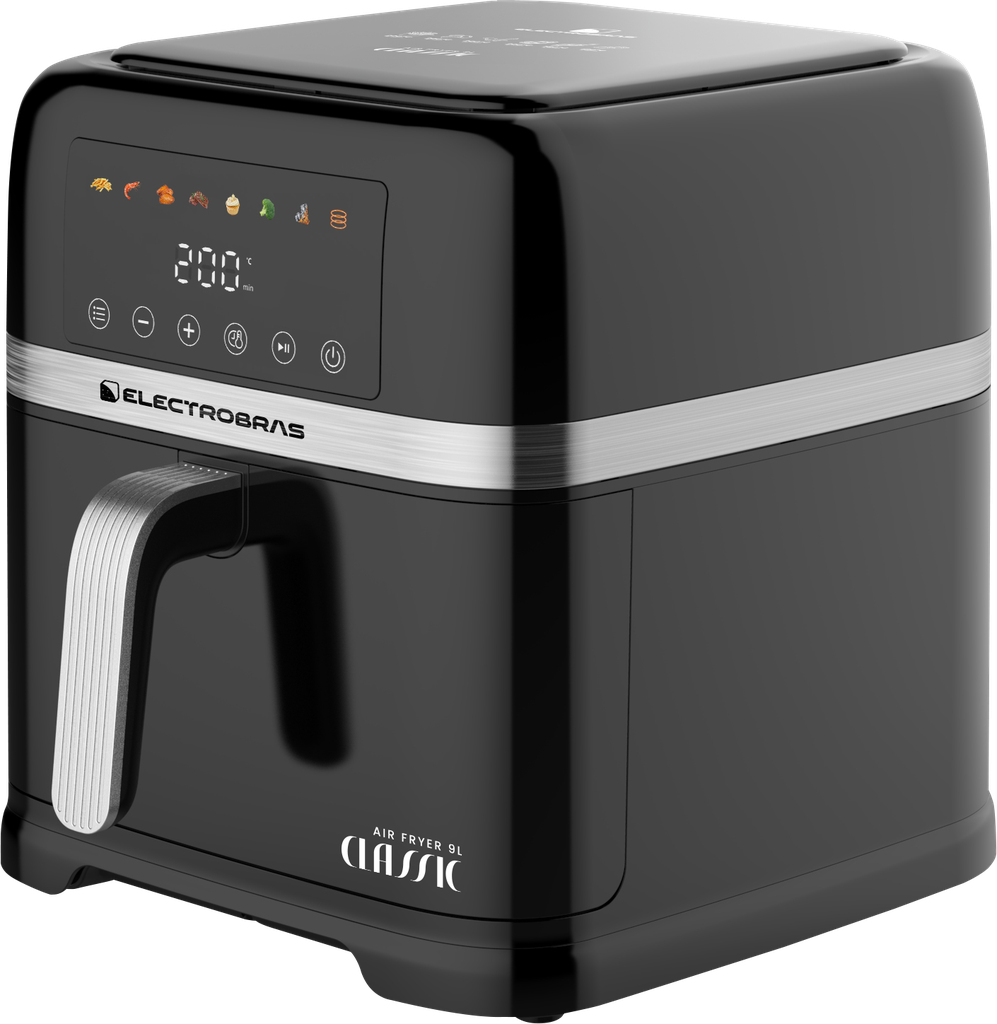 AIR FRYER DIGITAL CLASSIC - 9L DOBLE RESISTENCIAS DE CALOR PARTE SUPERIOR Y INFERIOR  MONDIAL