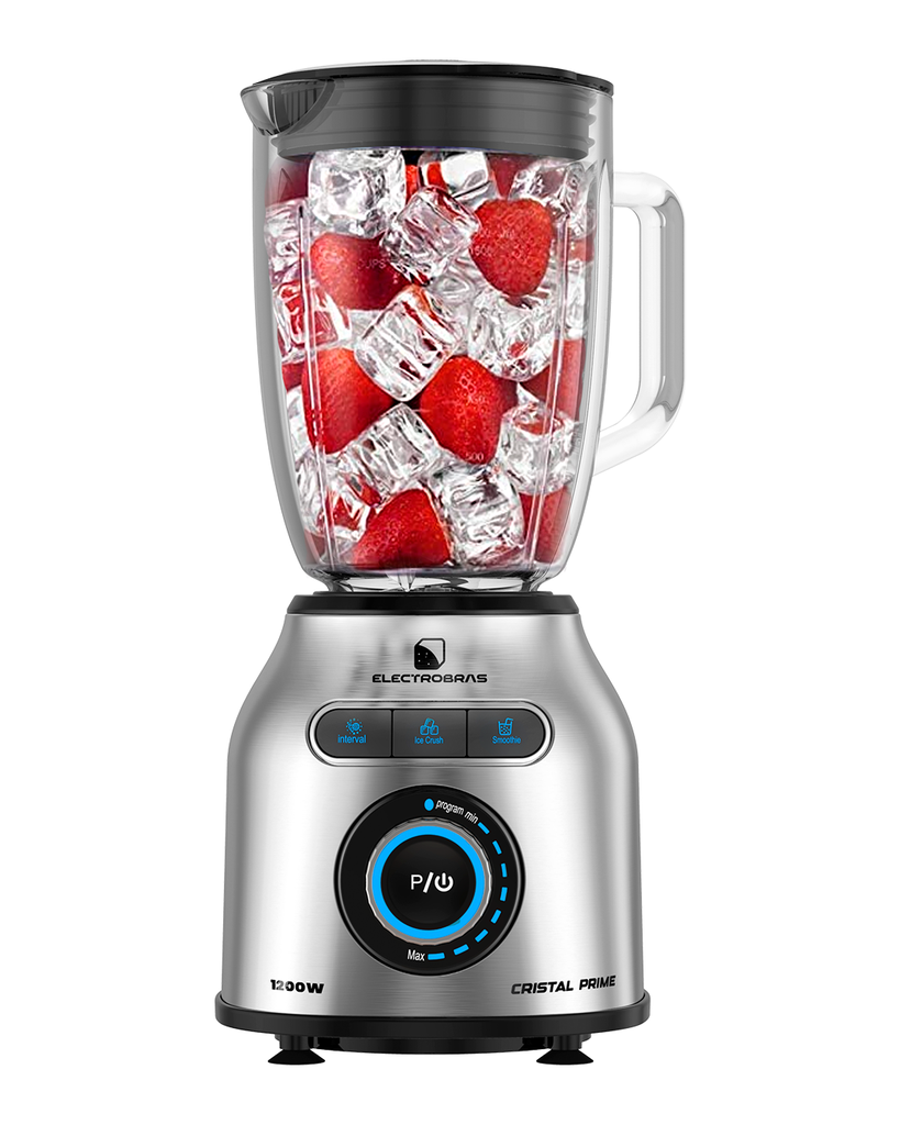 LICUADORA CRISTAL PRIME JARRA DE VIDRIO 1.8L 1200W  MONDIAL