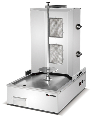 Shawarma Asador Vertical 2 quemadores a Gas - Consumer