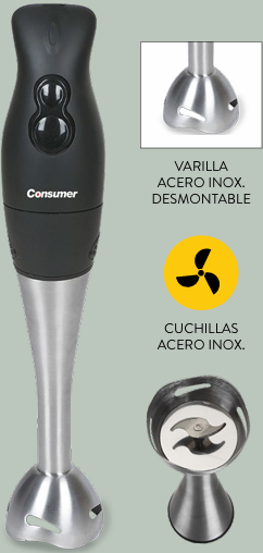 Licuadora 5 Velocidades NEGRO1,5 L - Consumer