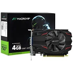 Placa de Video Macrovip GeForce GTX750TI 4GB V2 GDDR5