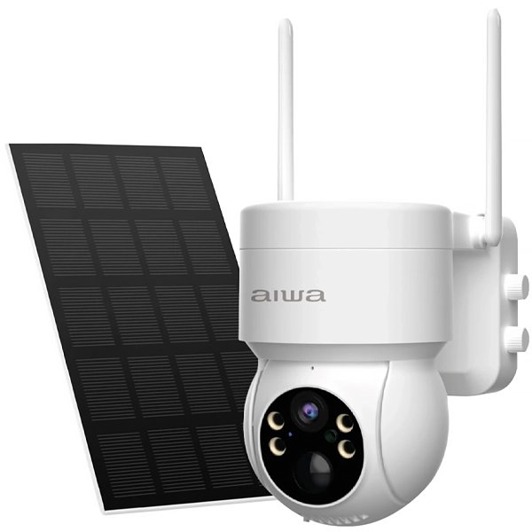Cámara IP Aiwa AWCTO43 HD Panel Solar Wi-Fi