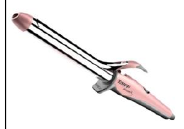 ONDULADOR FOX 3 - SOFT ROSE 25MM (1'') 210*C CABLE 3 METROS  TAIFF