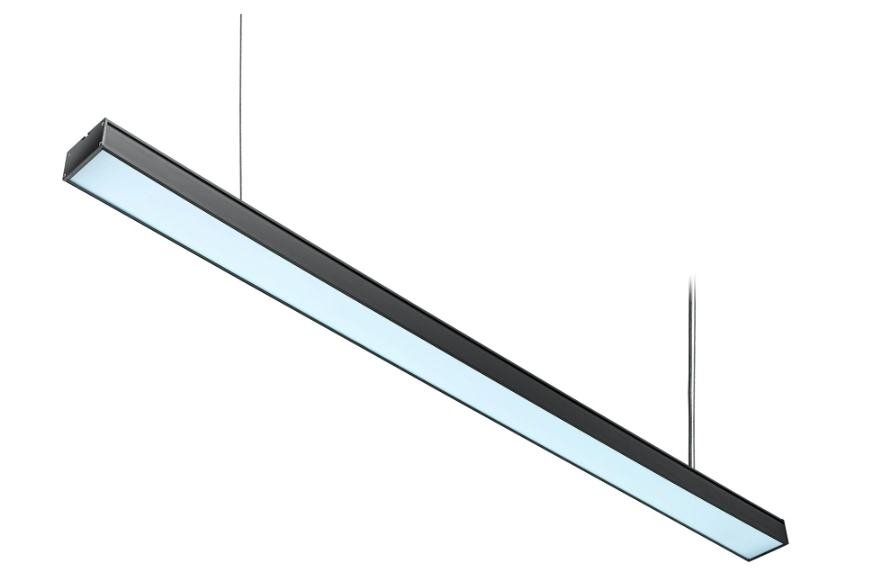 Colgante LED 46W 4180LM Luz Fría 1,185m Negro Linemax - Argo