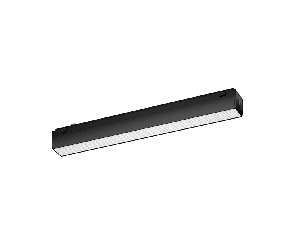 Artef LED Adosar Magnetico 12W 960LM 3000K Negro Magslim Bray - Zaga