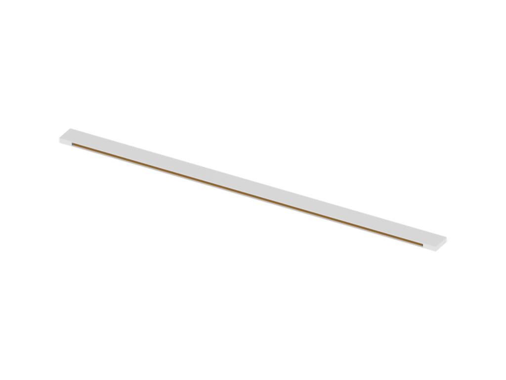 Riel Magnetico 1MT Blanco Nixx Minitrak - Zaga