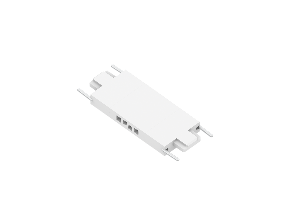 Union Para Riel Magnetico Blanco Nixx Minitrak - Zaga