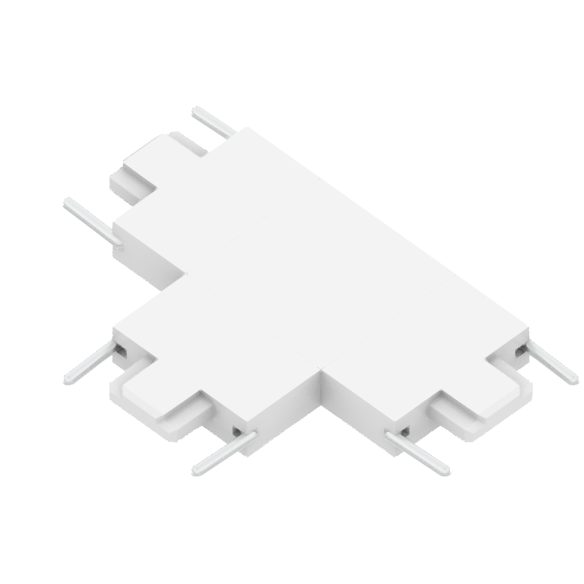 Union T Para Riel Magnetico Blanco Nixx Minitrak - Zaga